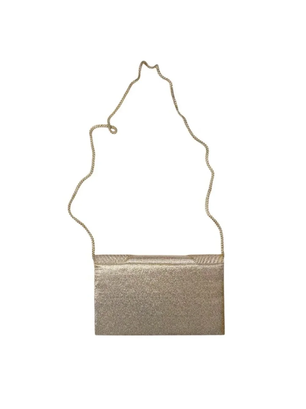Vintage Gold Clutch Crossbody Party Bag Handbag